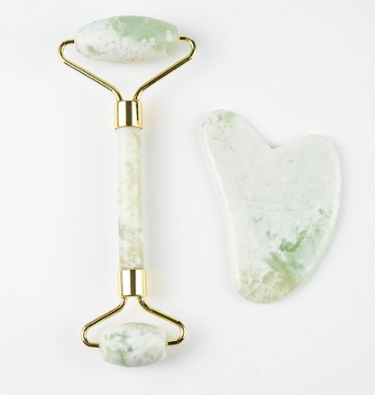 Miroitement Jade  Gua Sha Set