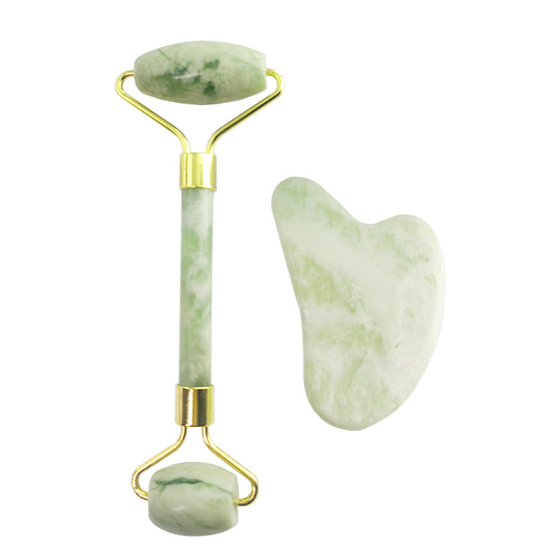 Miroitement Jade  Gua Sha Set